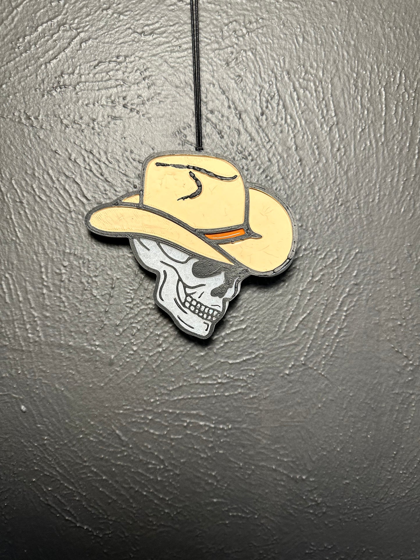 Cowboy Hat Skull